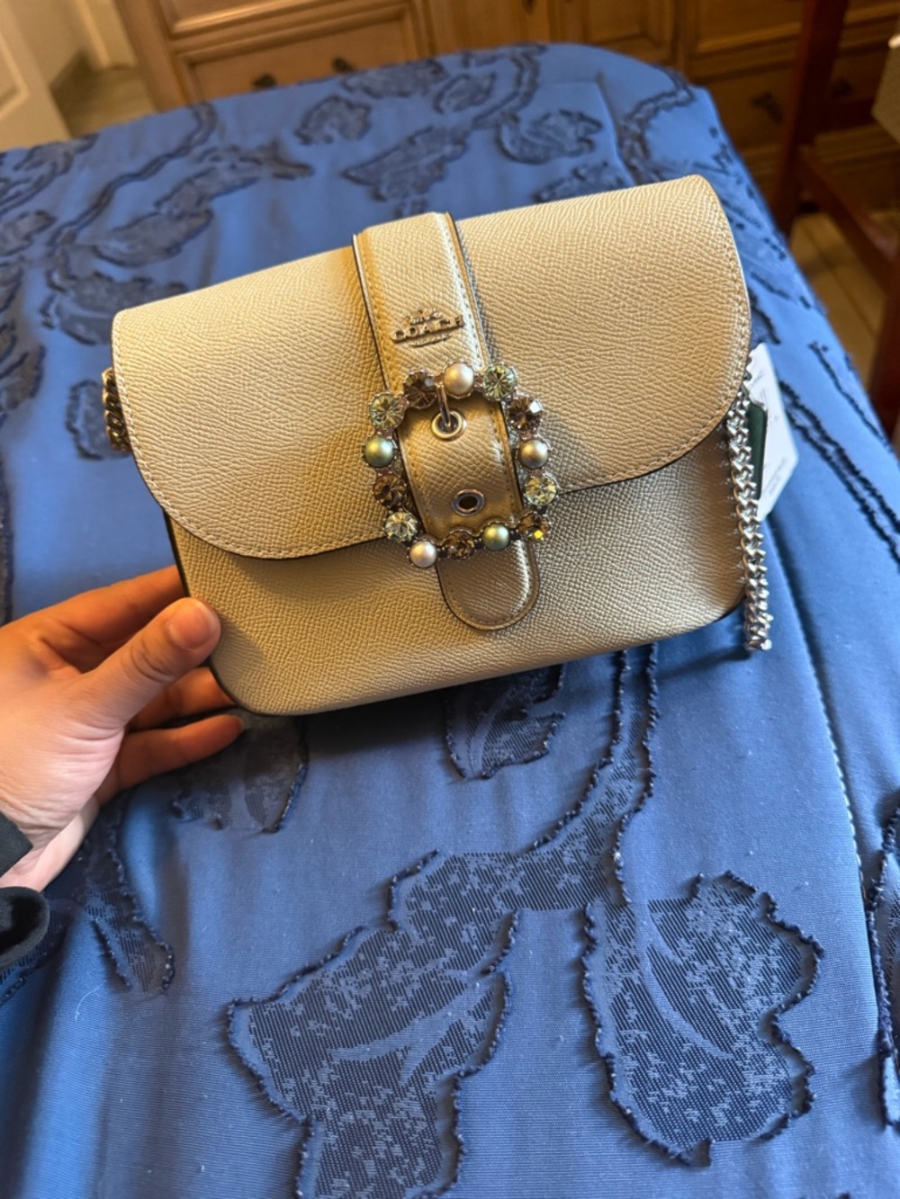 Coach X Disney Gemma
Crossbody Bag In Colorblock Green